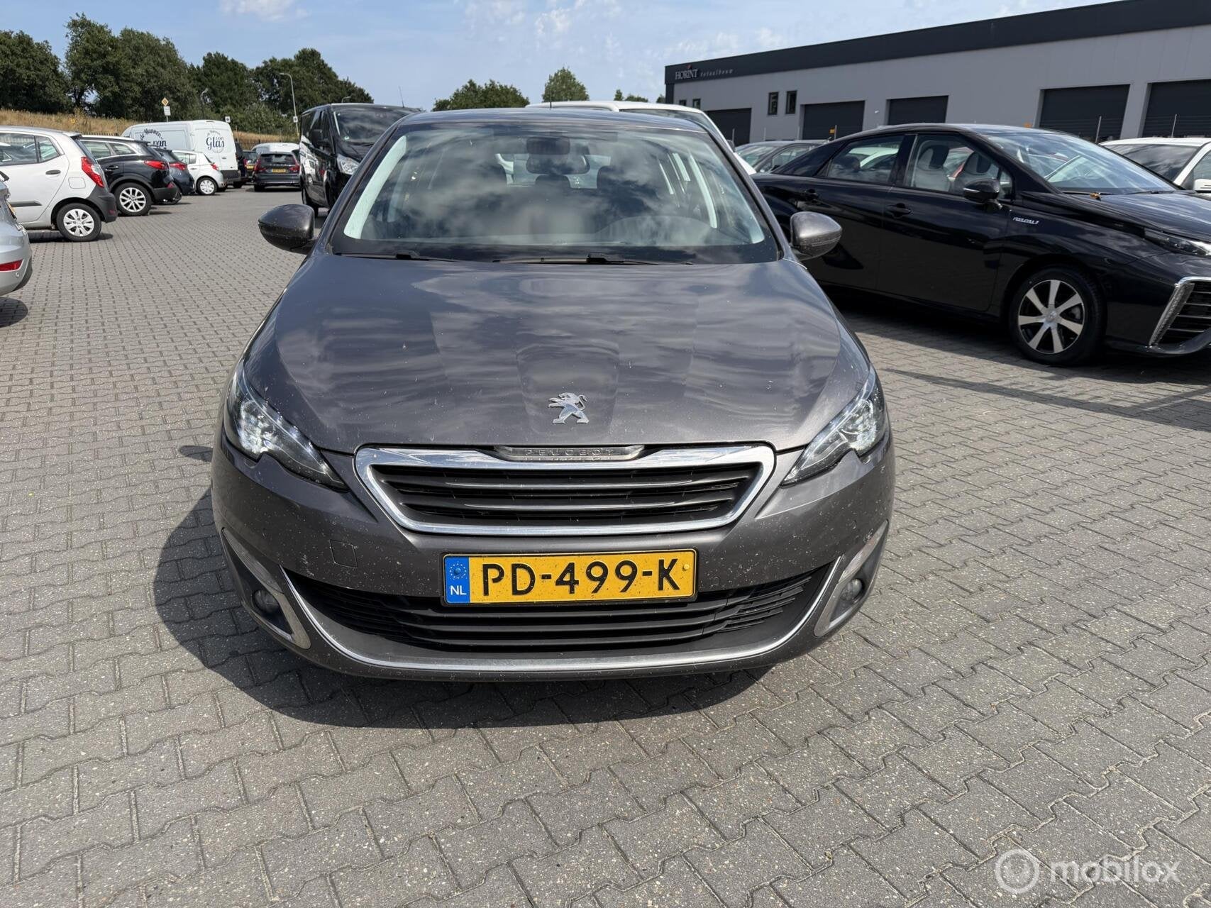 Peugeot 308 1.6 BlueHDi Blue Lease camera clima, Auto's, Voorwielaandrijving, 1160 kg, Stof, Gebruikt