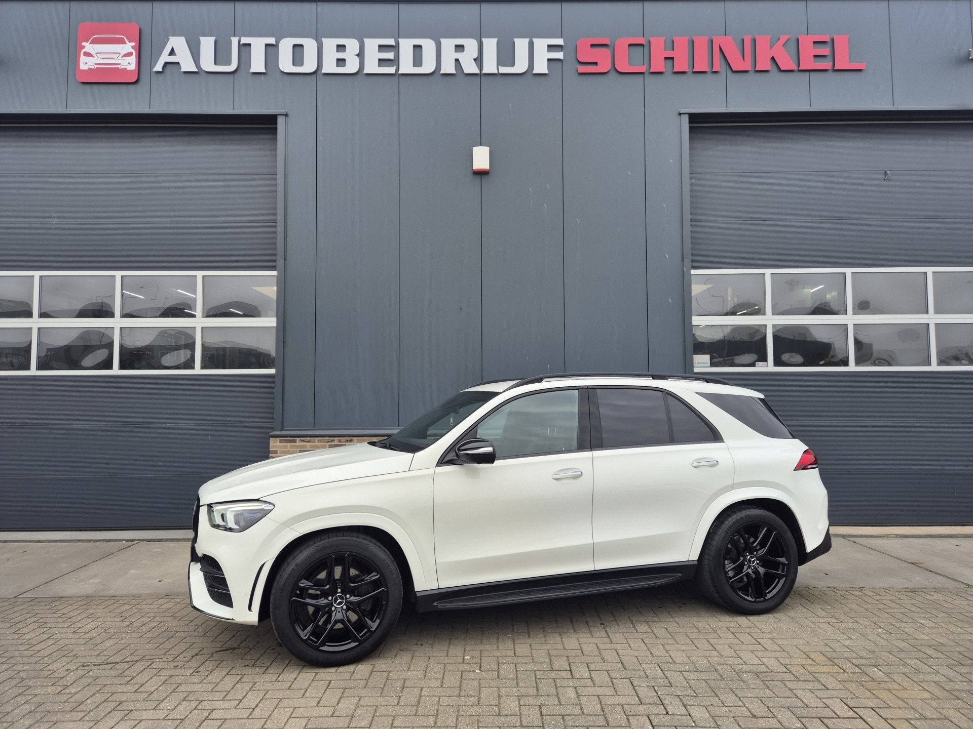 Mercedes-Benz GLE 350 AMG D 4MATIC ,GRIJS KENTEKEN!360cam.di, Auto's, Bestelauto's, Gebruikt, 2925 cc, 2135 kg, Wit