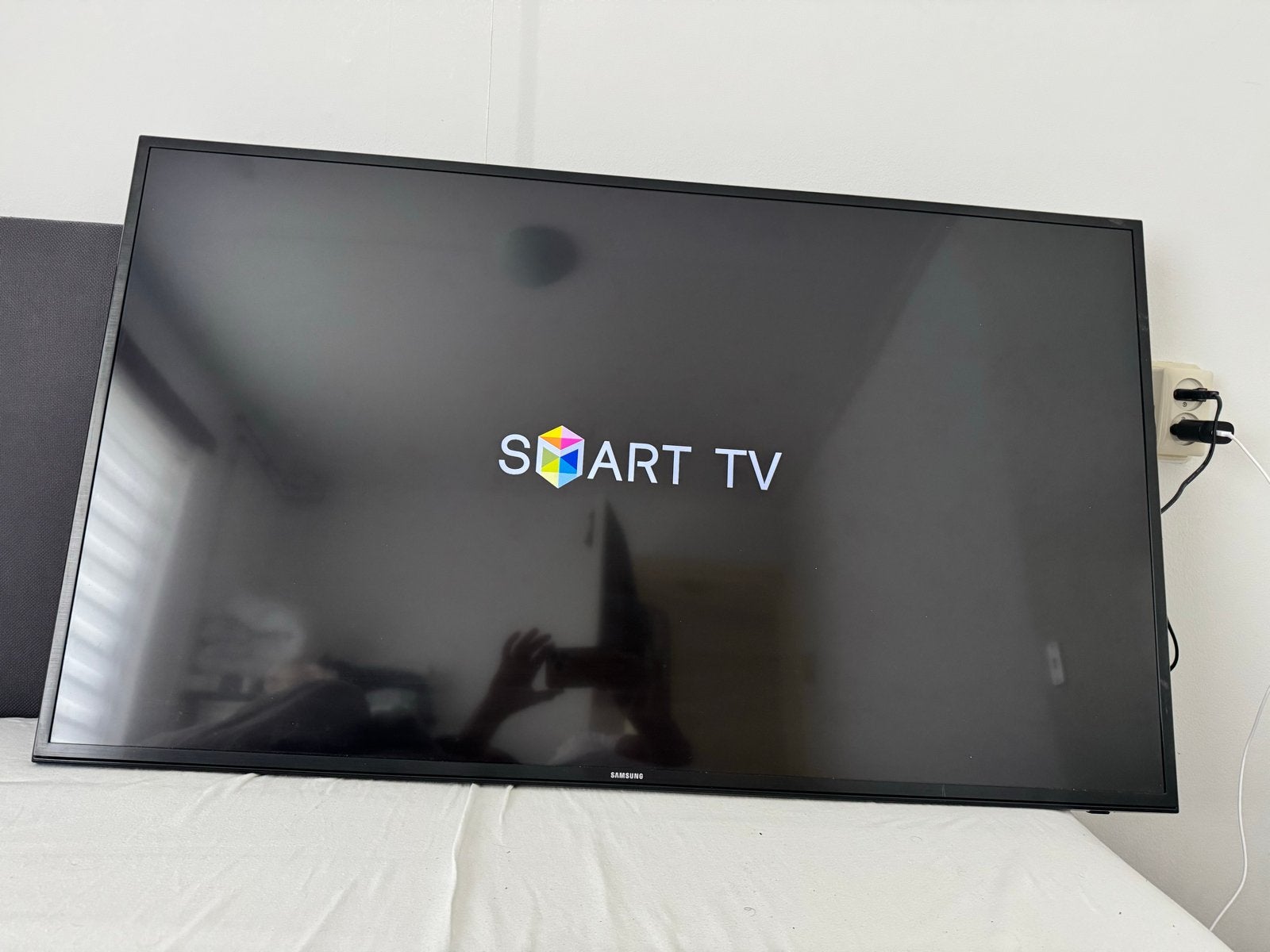 Samsung Smart TV 48 inch met afstandsbediening, Ophalen of Verzenden, Zo goed als nieuw, Samsung, Smart TV