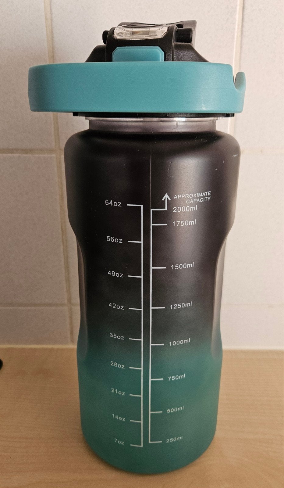 DRINKFLES 2000 ML, Ophalen of Verzenden, Zo goed als nieuw
