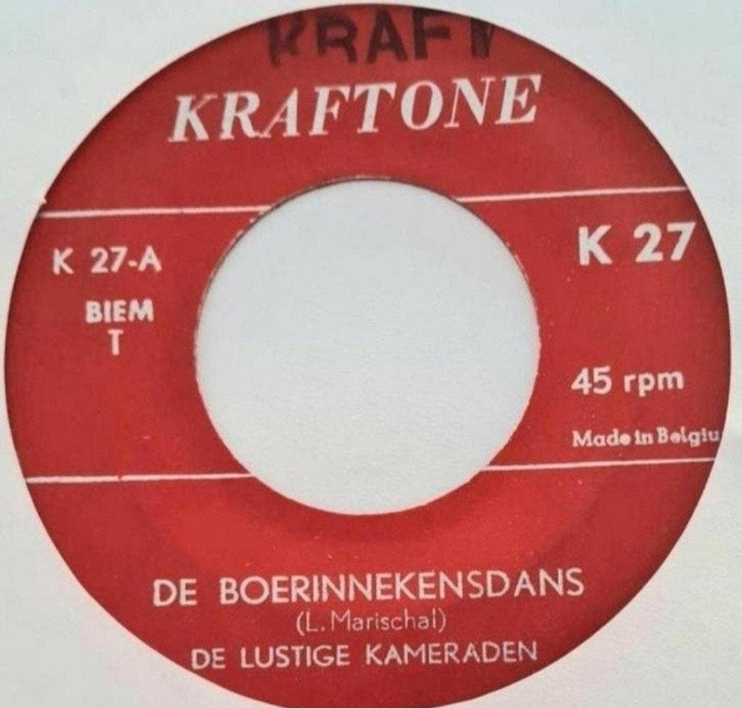 DE LUSTIGE KAMARADEN  - DE BOERINNEKENSDANS, Ophalen of Verzenden, Gebruikt, Nederlandstalig