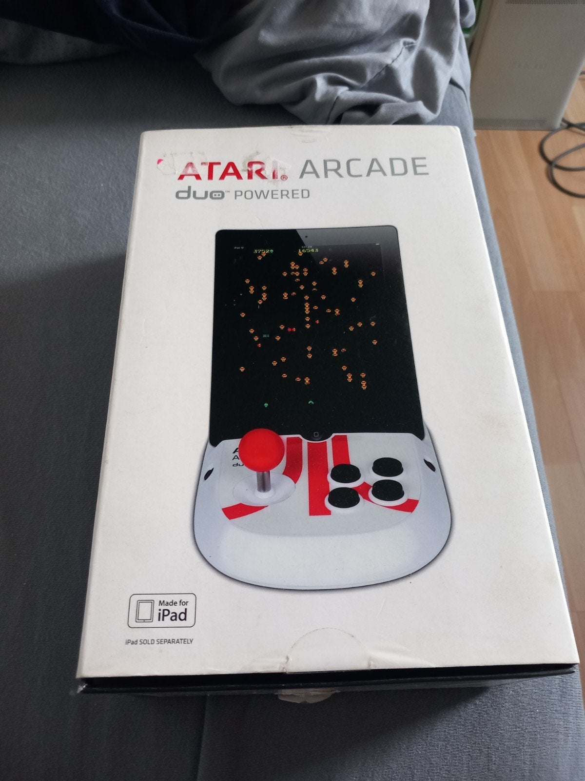 Atari Arcade Duo Powered Joystick voor iPad, Spelcomputers en Games, Spelcomputers | Atari, Ophalen of Verzenden, Zo goed als nieuw
