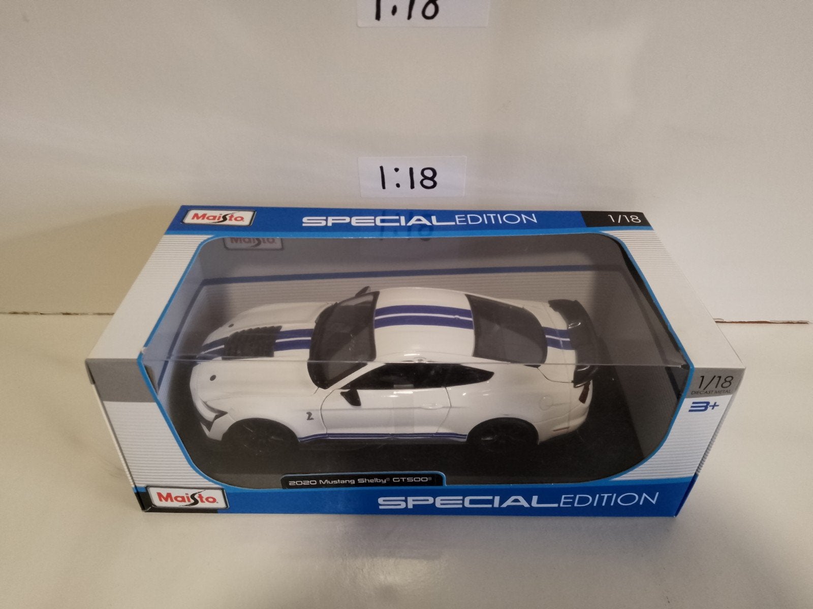 Maisto 2020 Ford Mustang GT500 Shelby, Ophalen of Verzenden, Nieuw, Auto, Maisto