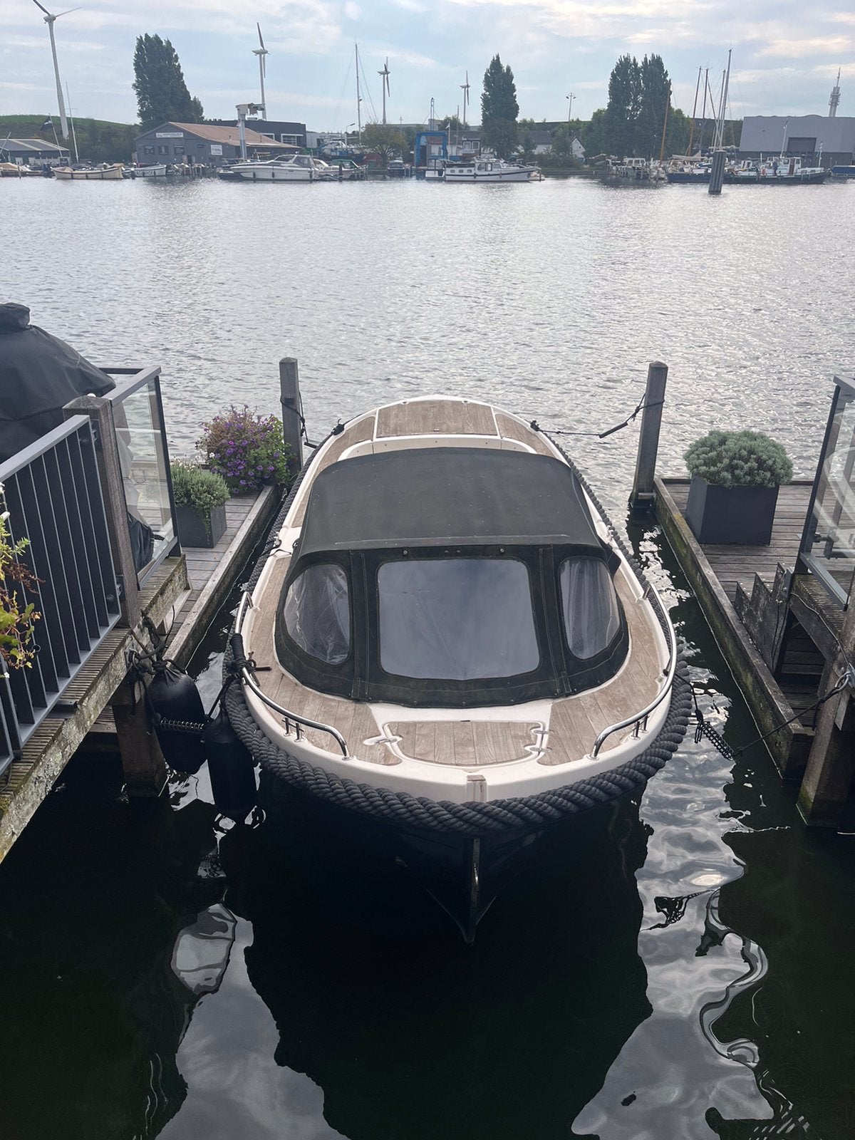 Corsiva 620 classic  sloep zwart incl. trailer, Ophalen, Gebruikt, 1.90 meter, Afdekzeil
