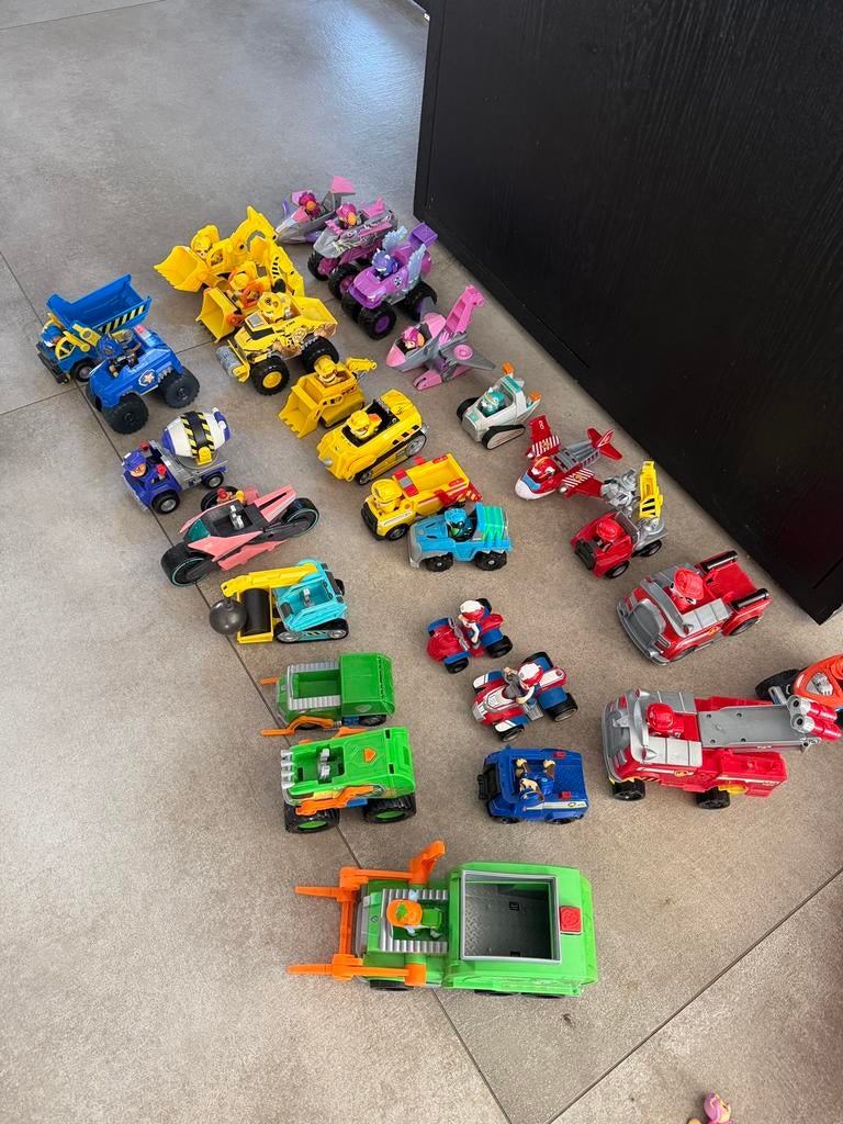 Paw Patrol auto’s, Ophalen of Verzenden, Zo goed als nieuw
