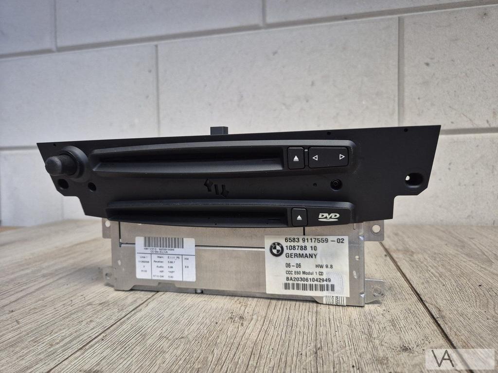 BMW 5 serie E60 / E61 radio navigatie ccc module 9117559, Gebruikt, -, -, Ophalen of Verzenden