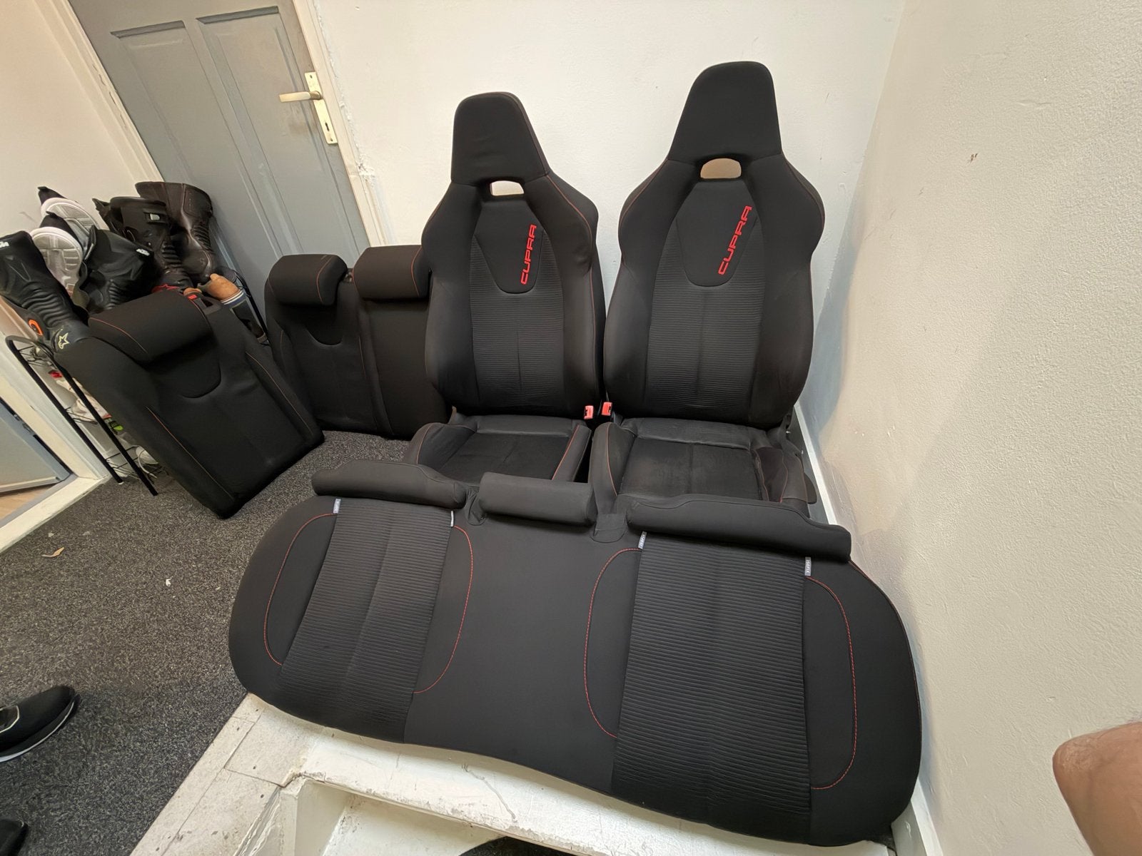 Seat Leon Mk2 Cupra Interieur - Voorstoelen en Achterbank, Ophalen of Verzenden, Gebruikt, Overige automerken