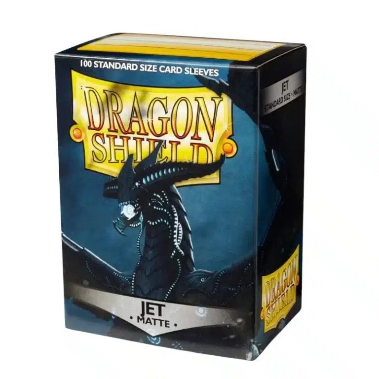 Dragon Shield – Matte Sleeves Jet / Black (100 stuks), Verzenden, Nieuw, Sleeves of Kaarthoesjes