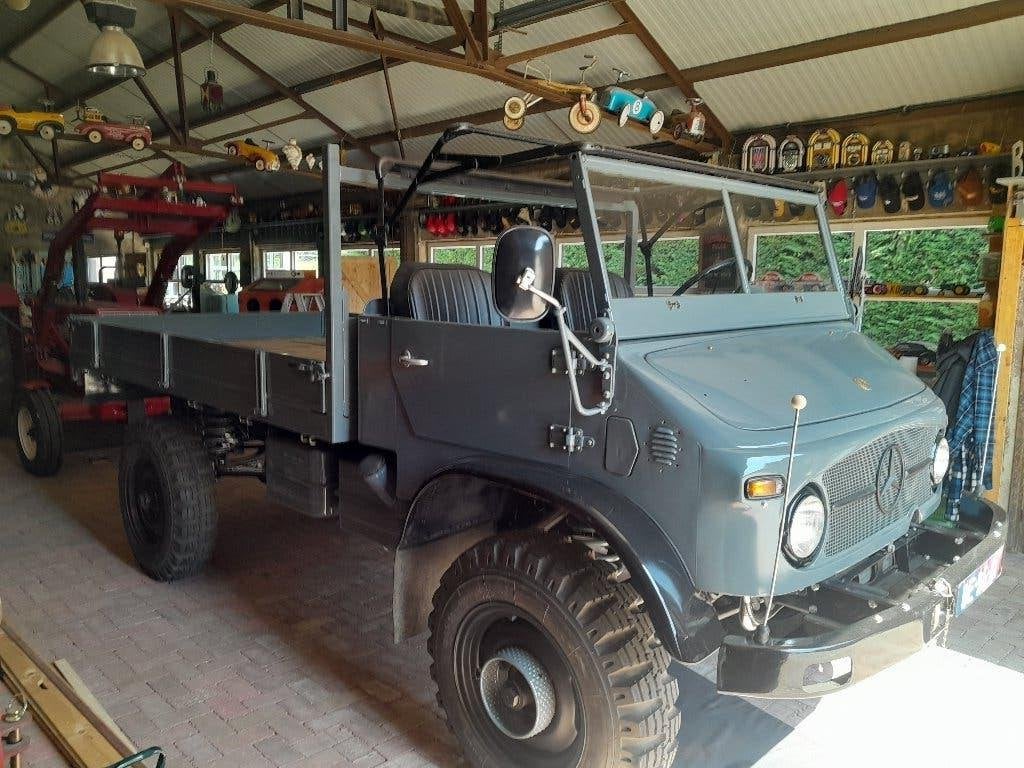Unimog 404 S geheel gerestaureerd, Gebruikt, Tot 2500, Tot 80 Pk, Ophalen