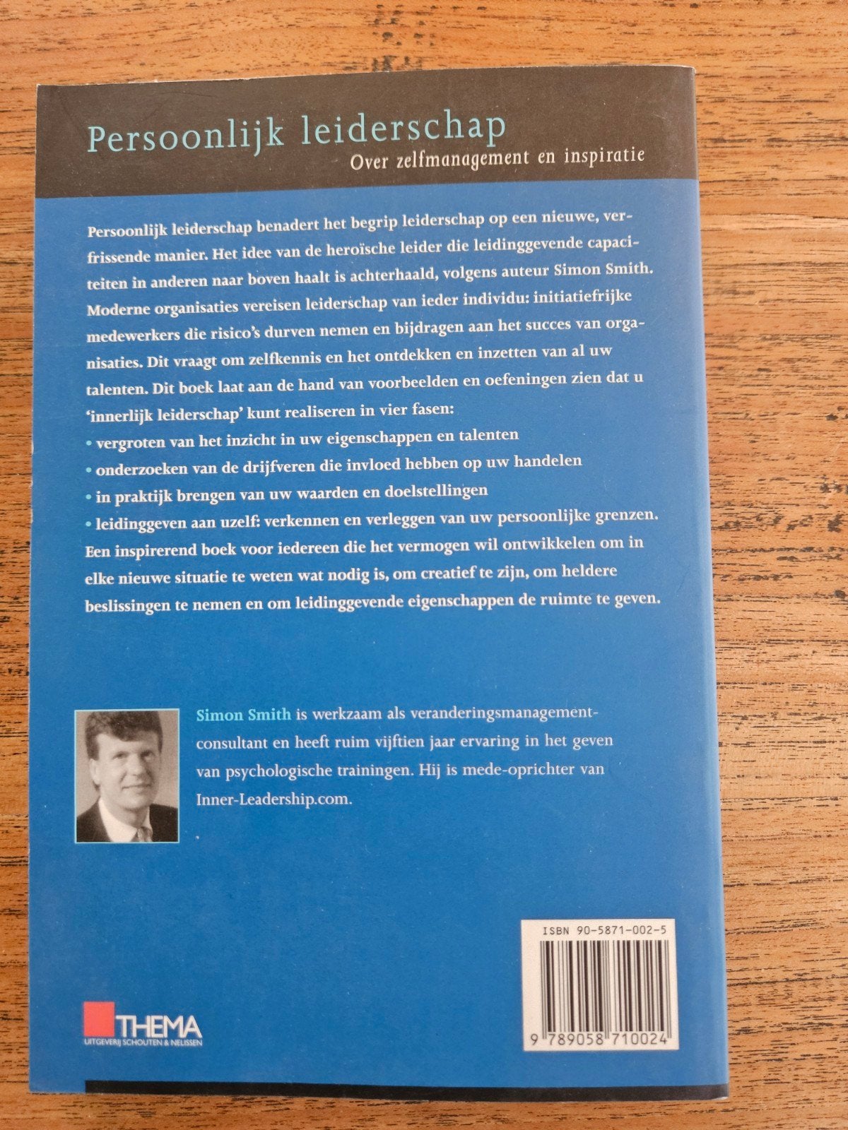 Persoonlijk Leiderschap. Simon Smith, Ophalen of Verzenden, Zo goed als nieuw, Management