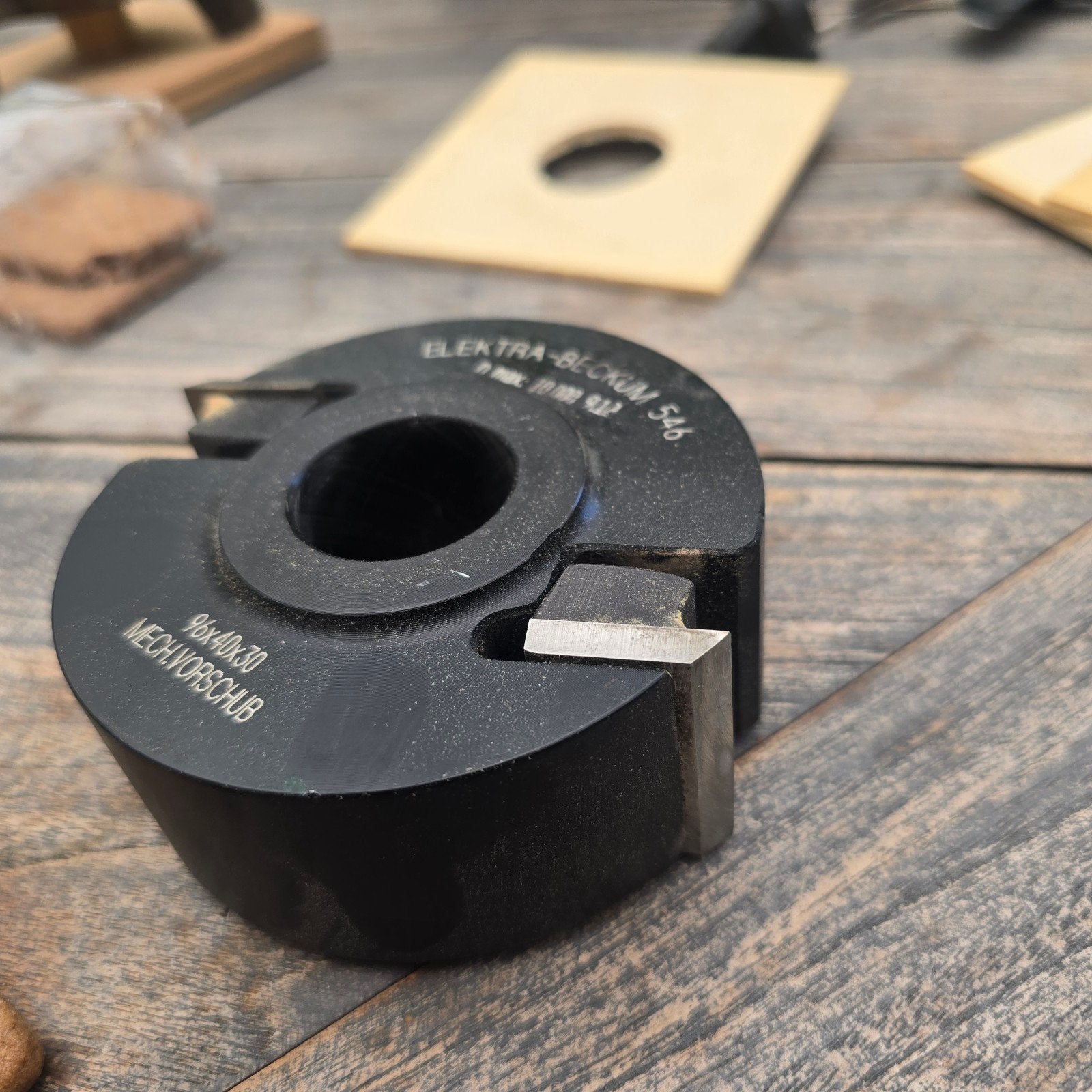 Leitz Schijffrees / Groeffrees set (3 stuks) in koffer, Doe-het-zelf en Verbouw, Ophalen, Gebruikt, Overige soorten, Leitz