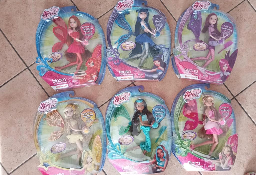 Winx Club Believix Power Poppen - Complete Set, Ophalen of Verzenden, Nieuw, Overige typen