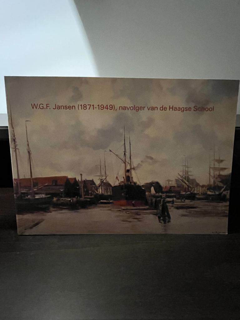 WGF Jansen navolger van de Haagse school, Ophalen of Verzenden, Zo goed als nieuw, Schilder- en Tekenkunst