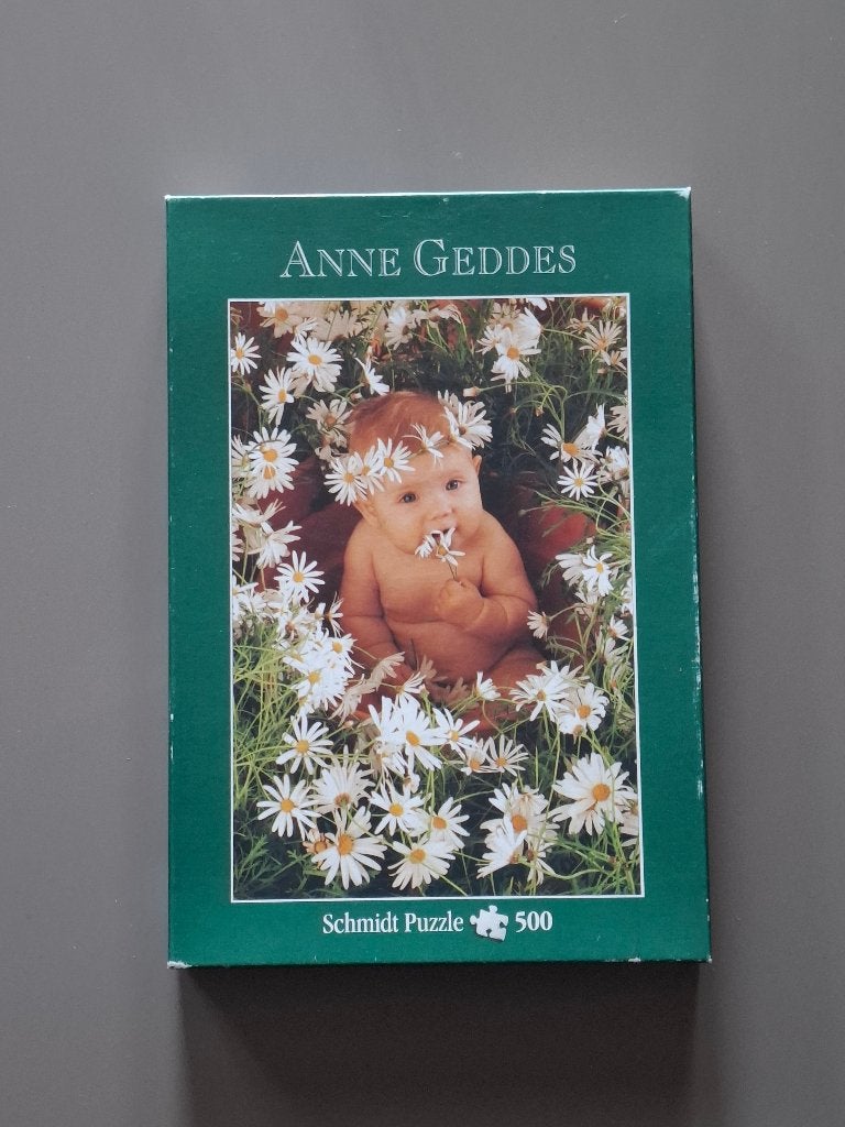 Puzzel Anne Geddes, Ophalen of Verzenden, 500 t/m 1500 stukjes, Gebruikt, Legpuzzel