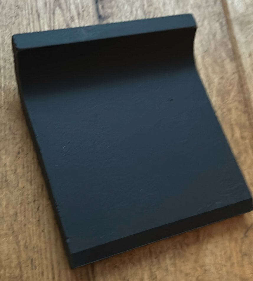 Winkelmans tegels rand 10x10 zwart, Doe-het-zelf en Verbouw, Ophalen, Zo goed als nieuw, Plinten