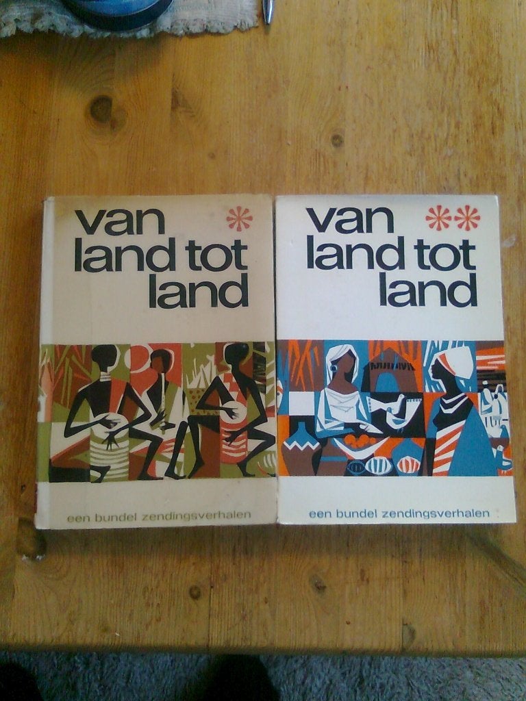 Van land tot land deel 1 en 2,   Zendingsverhalen, Ophalen of Verzenden, Gelezen