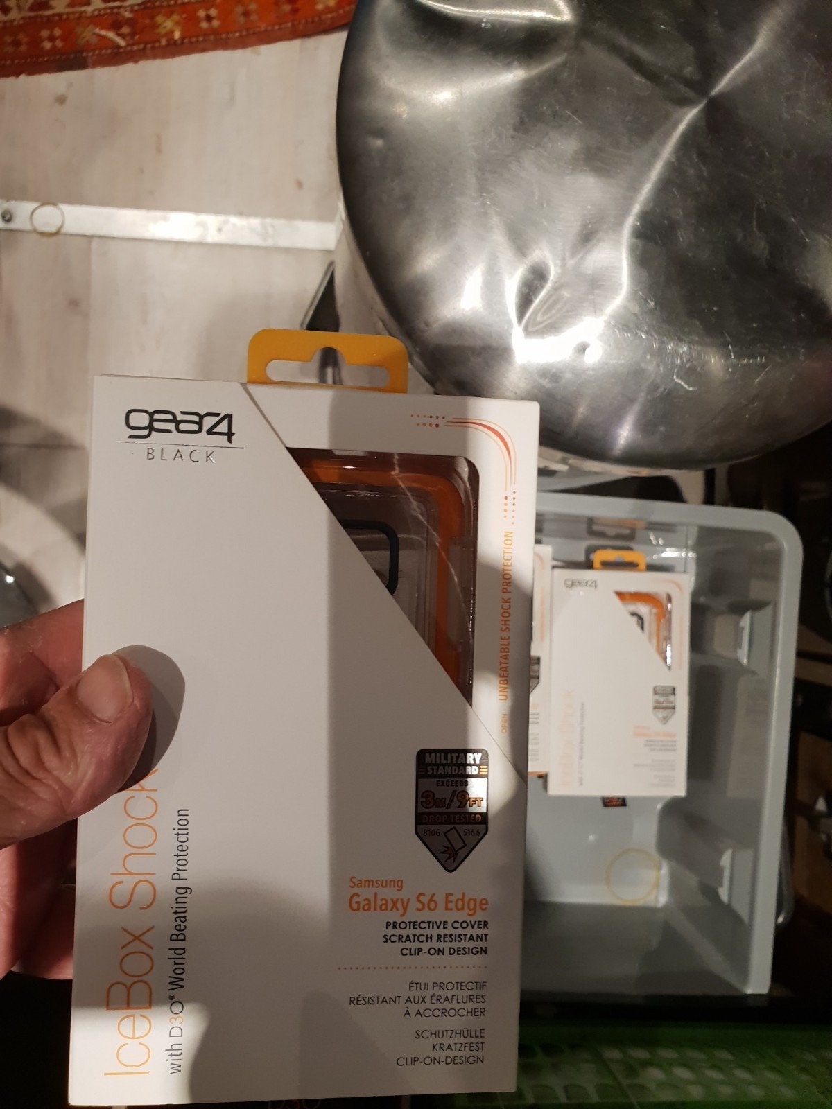 Gear4 IceBox Shock Hoesje voor Samsung Galaxy S6 Edge, Telecommunicatie, Mobiele telefoons | Samsung, Ophalen of Verzenden, Nieuw