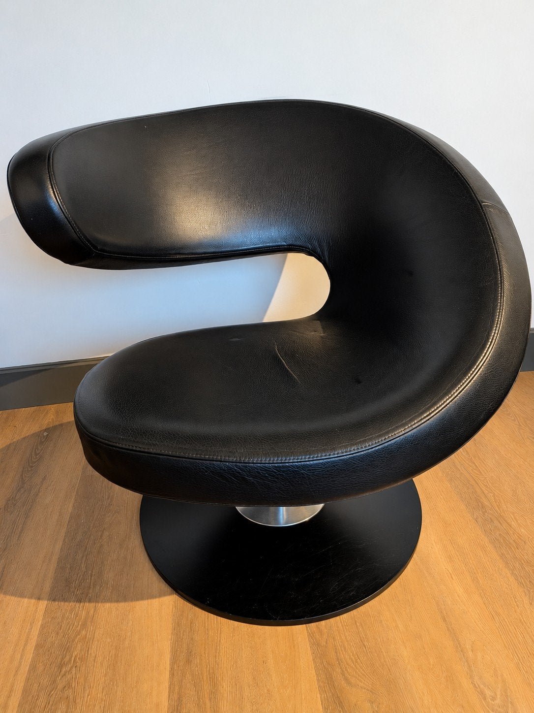Varier Peel Stoel Zwart, Huis en Inrichting, Ophalen, Gebruikt, Zwart, Modern, Ergonomisch