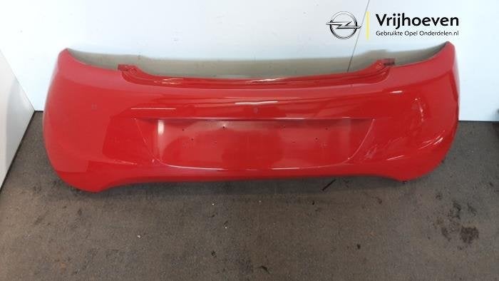Achterbumper van een Opel Karl (Karl 15-) (GG2), Gebruikt, -, -, Opel