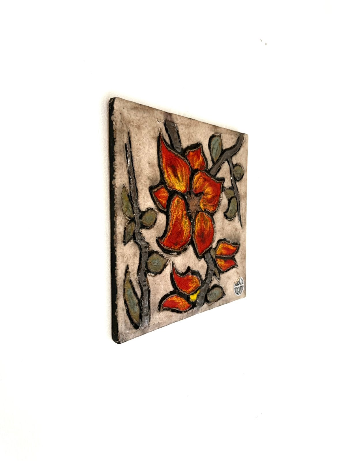 Vintage keramieken wandpaneel, Rucha Keramik ‘60, Ophalen of Verzenden