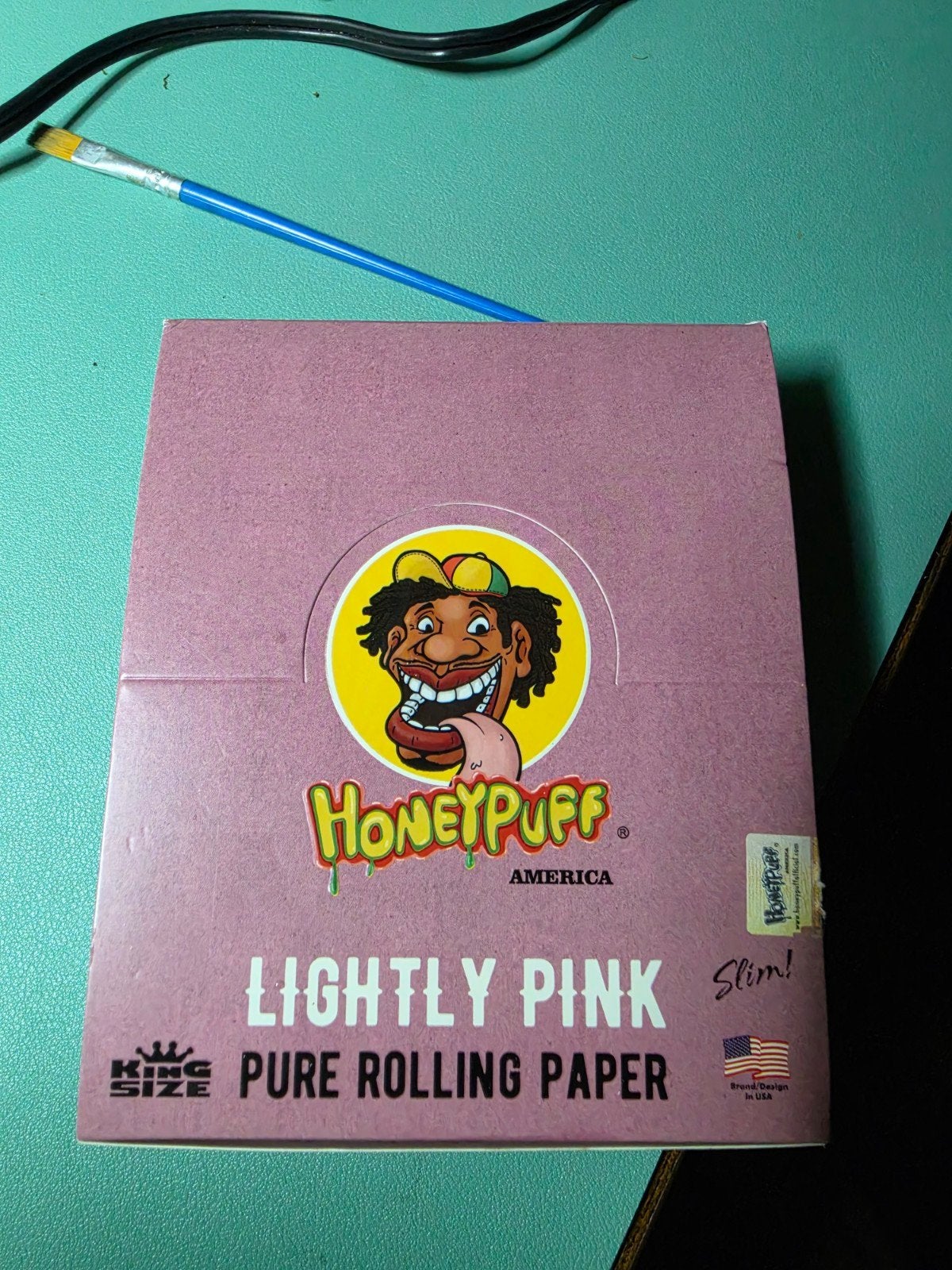 HoneyPuff Roze Lange Vloeitjes - King Size Slim - 24 pakjes, Ophalen of Verzenden