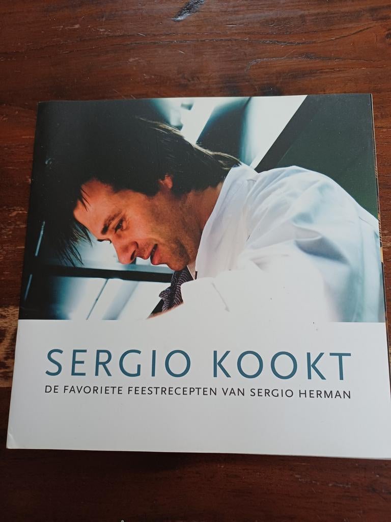 Sergio Kookt: De Favoriete Feestrecepten van Sergio Herman, Hoofdgerechten, Sergio Herman, Ophalen of Verzenden, Zo goed als nieuw