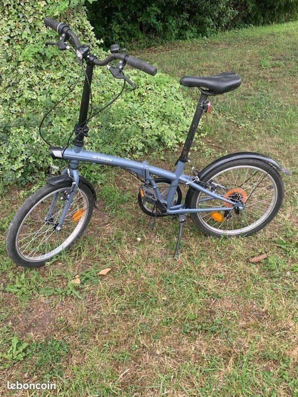 Btwin vouwfiets Tilt 120, 20 inch of meer, Versnellingen, Zo goed als nieuw, Totaal opvouwbaar