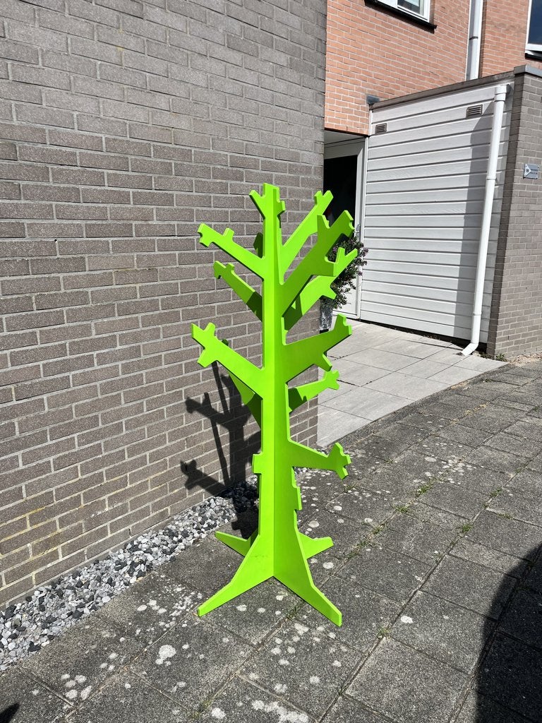 boomkapstok, Ophalen, 100 tot 150 cm, Zo goed als nieuw, Staande kapstok