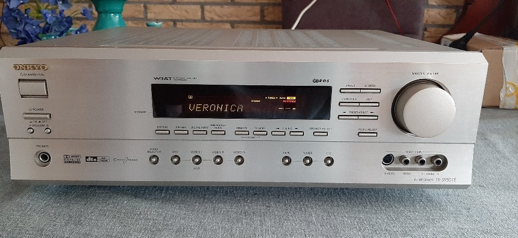 Onkyo receiver, Ophalen, 60 tot 120 watt, Onkyo, Gebruikt