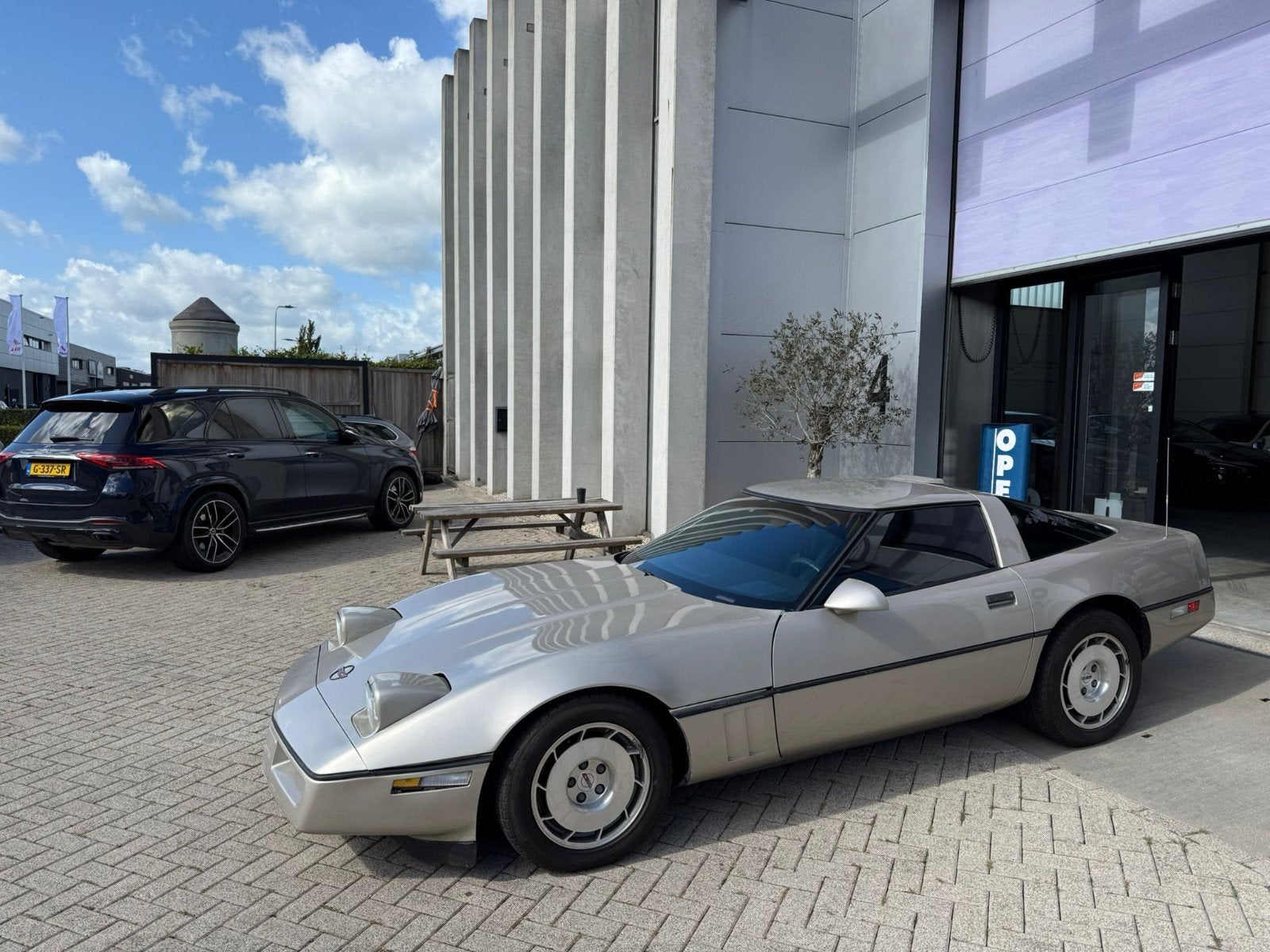 Chevrolet Corvette c4 targa 1986, Automaat, Achterwielaandrijving, Chevrolet, Beige