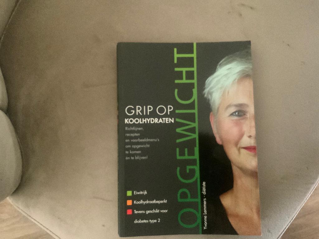 grip op koolhydraten, Boeken, Gezondheid, Dieet en Voeding, Verzenden, Zo goed als nieuw