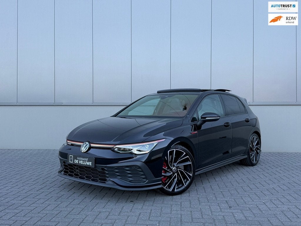 Volkswagen Golf 2.0 TSI GTI Clubsport Pano H&K HUD Special m, Auto's, Volkswagen, 15 km/l, Gebruikt, 4 cilinders, Zwart