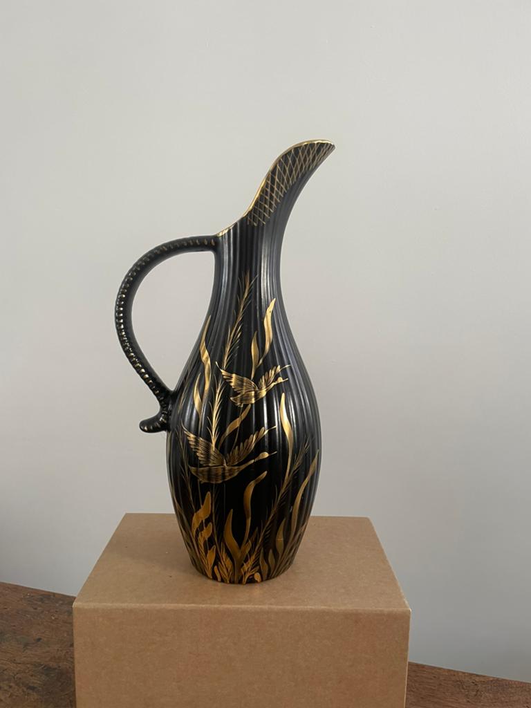 Vintage hubert berquet vaas art deco, Ophalen
