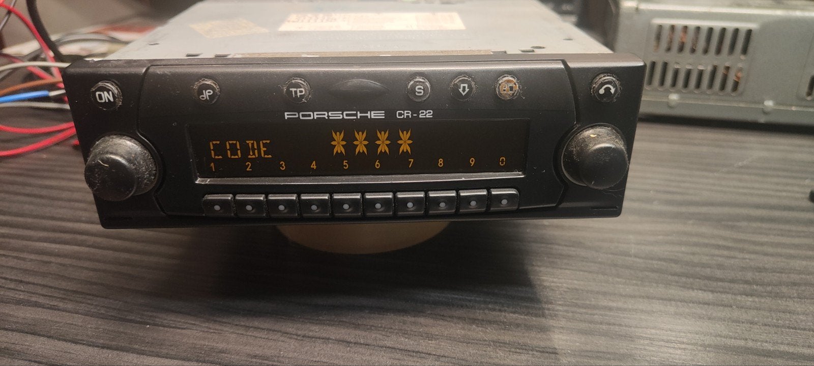 Porsche CR-22 autoradio cassette, Ophalen of Verzenden, Zo goed als nieuw