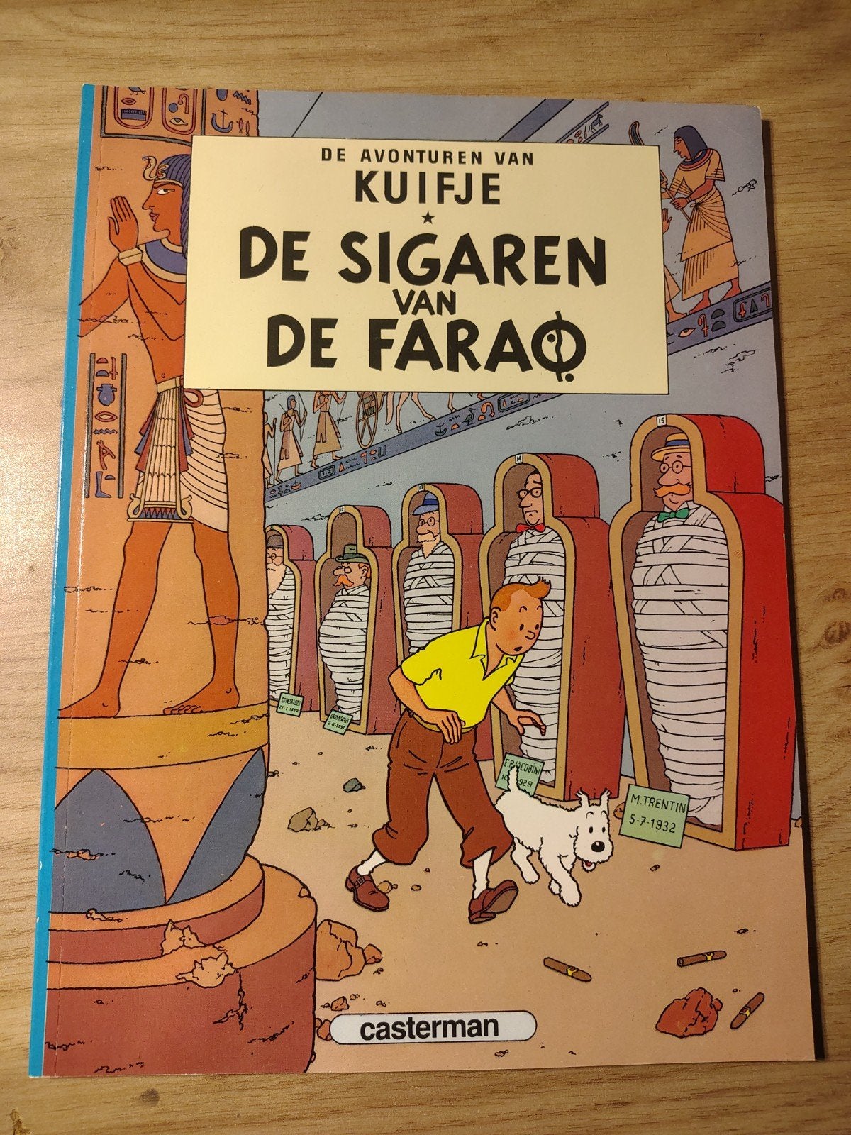 Kuifje De Sigaren van de Farao, Eén stripboek, Ophalen of Verzenden, Zo goed als nieuw