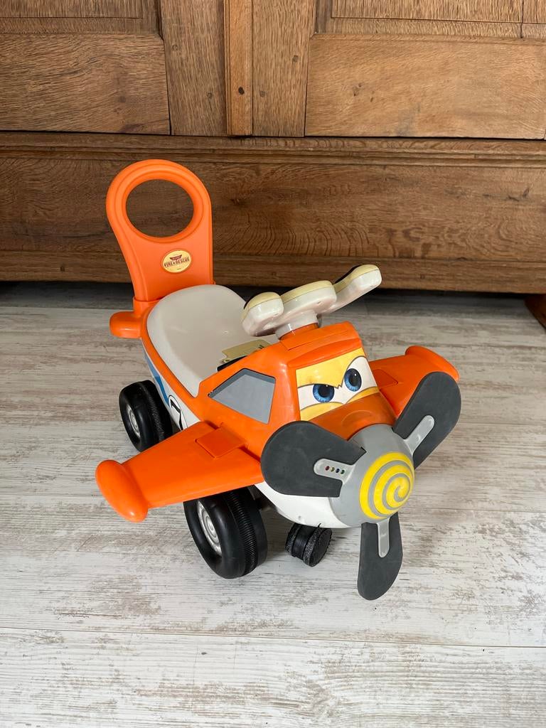 Disney Planes Loopvliegtuig met Geluid en Draaiende Propelle, Kinderen en Baby's, Speelgoed | Buiten | Voertuigen en Loopfietsen