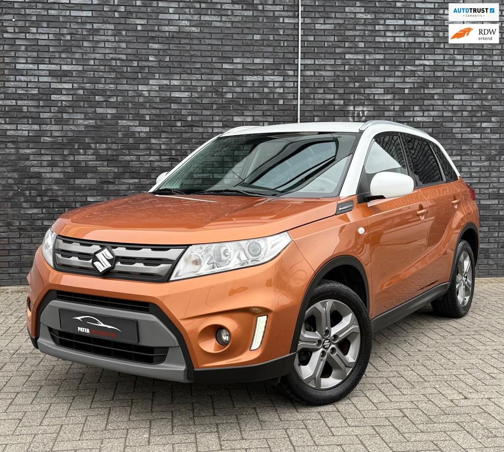 Suzuki Vitara 1.6 High Executive Two Tone|Camera|Cruise|Trek, Voorwielaandrijving, Gebruikt, Met garantie (alle), 400 kg