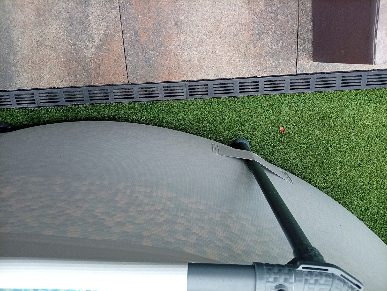 Goot tuin 2x 1 meter en worteldoek, Ophalen, Gebruikt