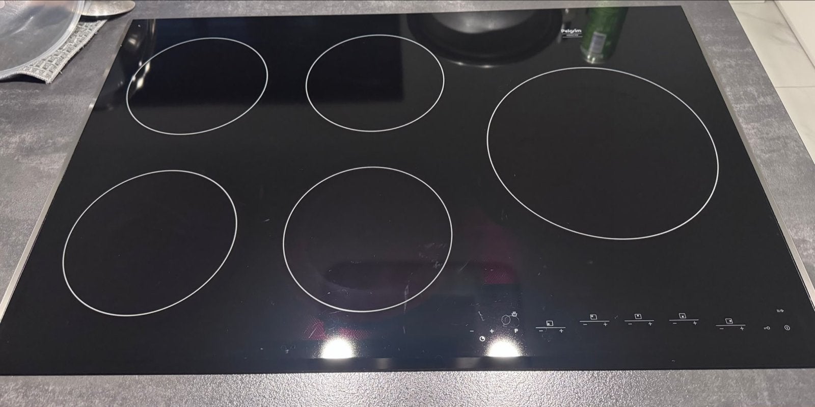Pelgrim Inductiekookplaat - 5 Kookzones, Ophalen, Zo goed als nieuw, Inbouw, Inductie