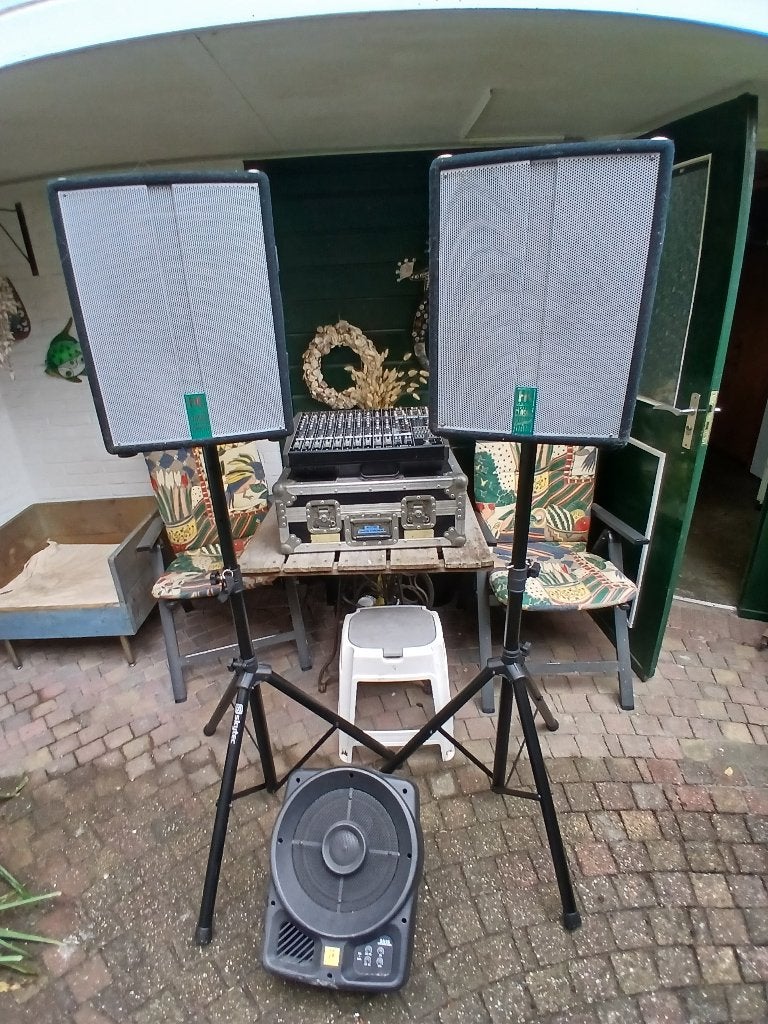 COMPLETE ZANGET, Ophalen, Gebruikt, 500 tot 1000 watt, P.A.