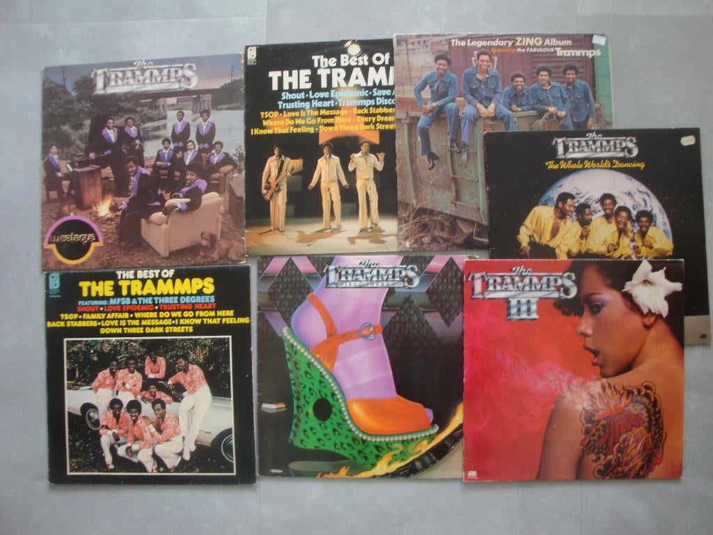 The Trammps - 5 Albums (vinyl), Cd's en Dvd's, Ophalen of Verzenden, Zo goed als nieuw, 12 inch