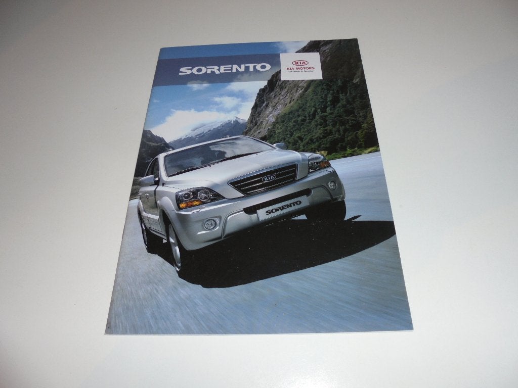brochure Kia Sorento, Ophalen of Verzenden, Nieuw, Overige merken