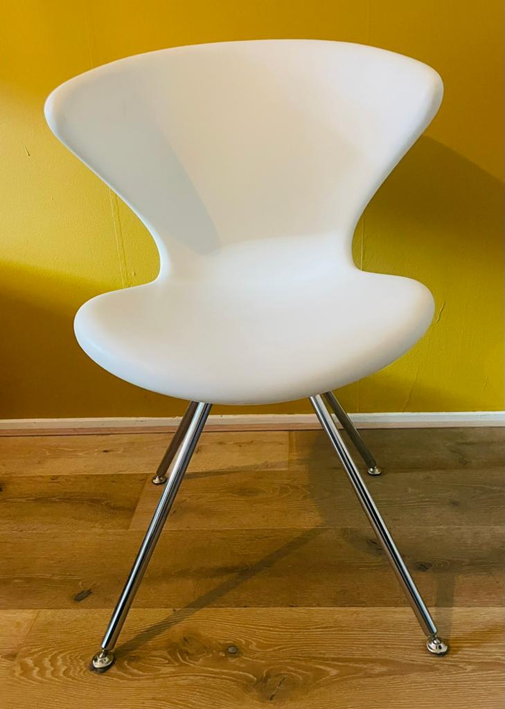 Tonon concept stoel, Huis en Inrichting, Stoelen, Zo goed als nieuw, Eén, Kunststof, Wit, Ophalen