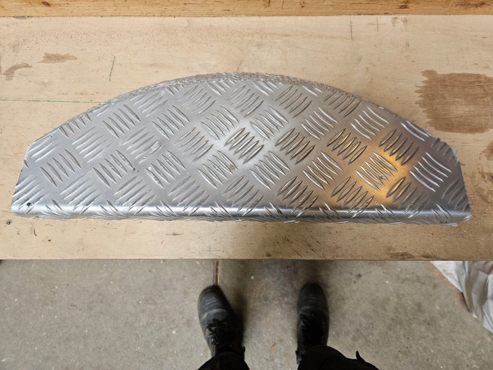 13x aluminium trapmaantjes, Doe-het-zelf en Verbouw, Ladders en Trappen, Gebruikt, Onbekend, Ophalen of Verzenden, Onbekend