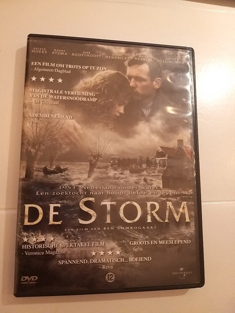 De storm dvd 12 drama. in goede staat. Watersnoodramp 1953, Vanaf 12 jaar, Ophalen of Verzenden, Gebruikt, Waargebeurd drama