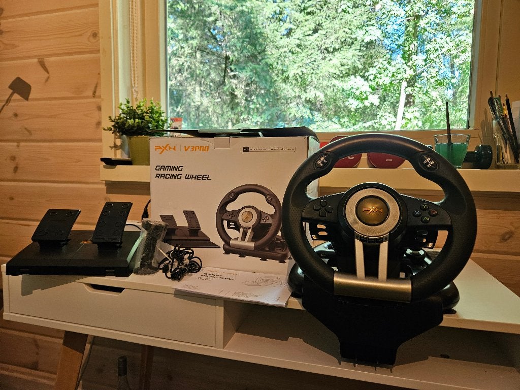PXN - V3 Pro - Racestuur met Pedalen en Flippers