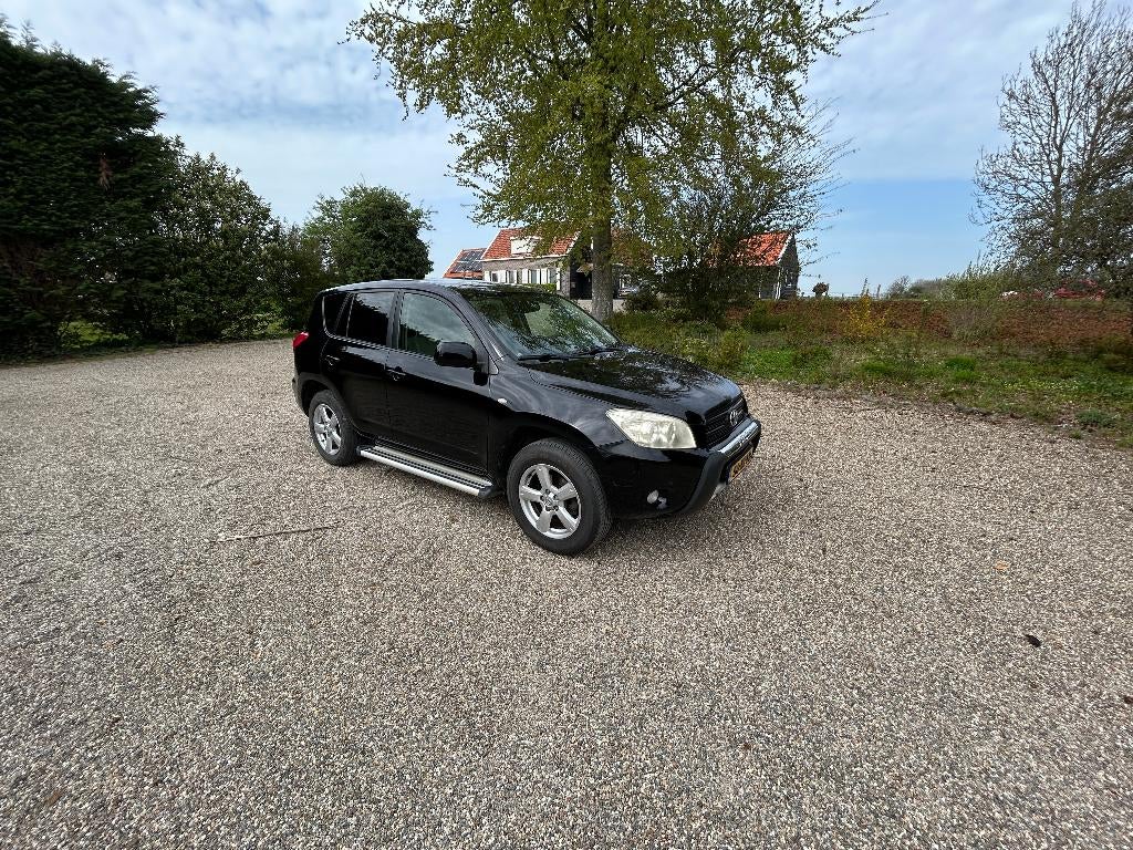 Toyota Rav4 2.0 16V Vvt-i AUT 2007 Zwart, Auto's, Toyota, Automaat, 1998 cc, Beige, 4 cilinders