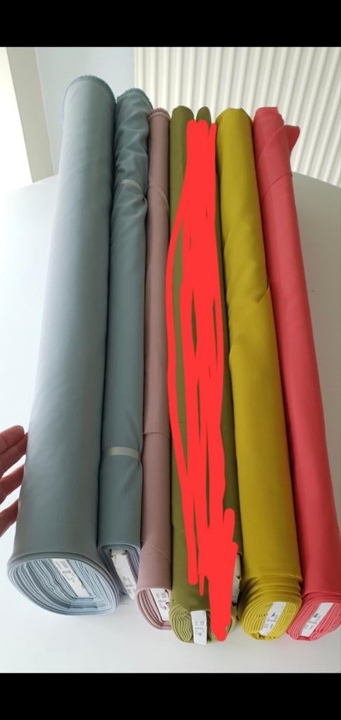 Polyester/viscose stof / textiel van KnipIdee, Hobby en Vrije tijd, Stoffen en Lappen, Ophalen, Nieuw, 200 cm of meer, 120 cm of meer