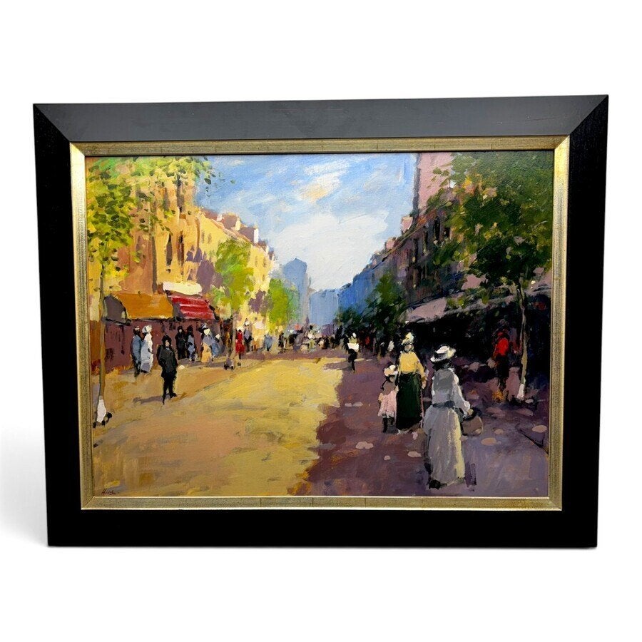 Frans Jan van der Heide (1936) - Stadsgezicht Maastricht