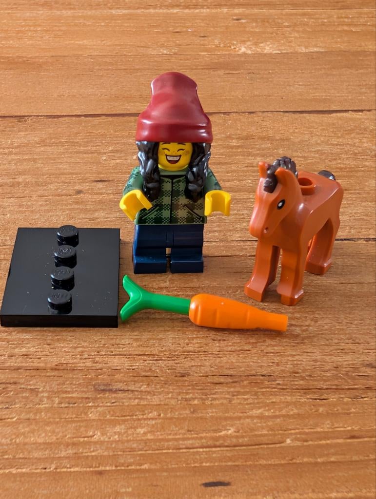 Lego Minifigures serie 22/ Paardenmeisje, Ophalen of Verzenden, Zo goed als nieuw